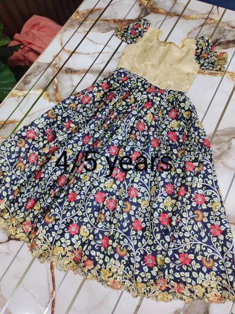 KiDS LEHENGA and GOWNS crape Kids clothing suppliers
